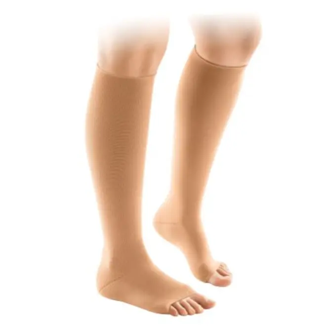 MEIA COMPRESSIVA  FLAT STRONG AD 30-40MMHG CURTA  G PE ABERT