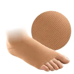 MEIA COMPRESSIVA  FLAT STRONG AD 30-40MMHG CURTA  G PE ABERT