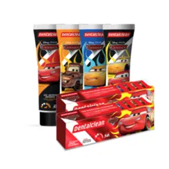 GEL DENTAL INFANTIL CARROS  DENTAL CLEAN C/ FLUOR 50G