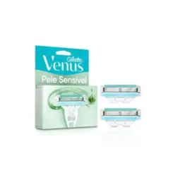 CARGA GILLETTE VENUS PELE SENSIVEL 2UN