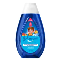 SHAMPOO E CONDICIONADOR 2 EM 1 JOHNSONS KIDS 400ML