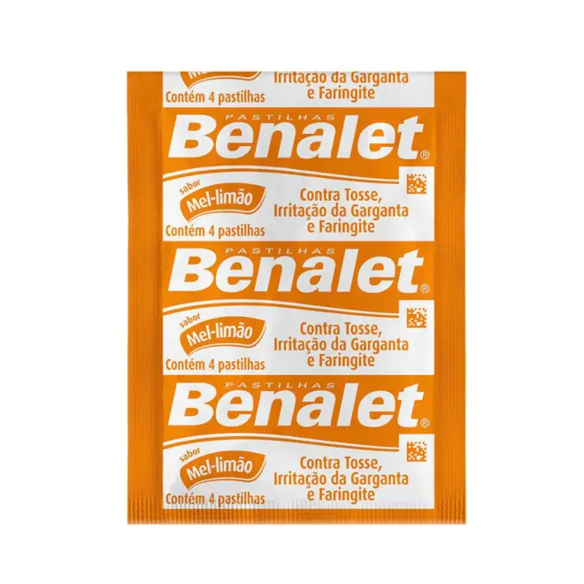 BENALET MEL/LIMAO 4PASTILHAS