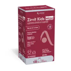 ZIRVIT KIDS MAX TUTTI FRUTTI 100ML ARESE