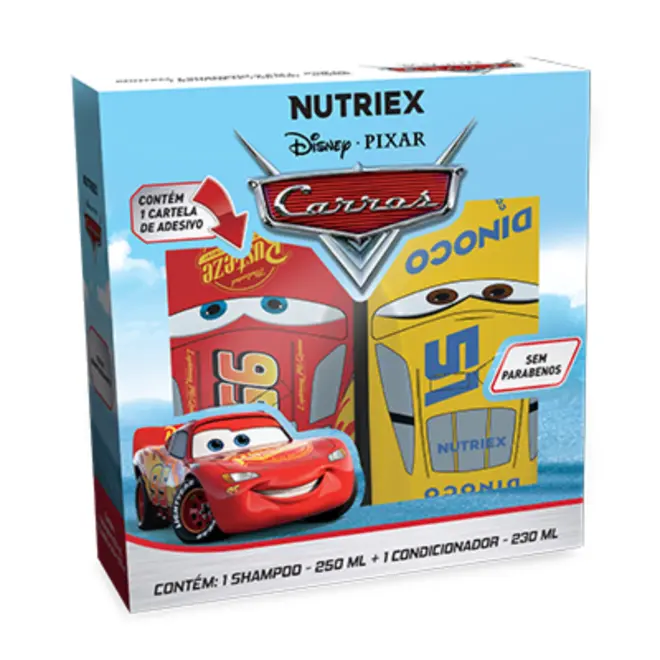 KIT CARROS SHAMPOO 250ML + COND 230ML NUTRIEX