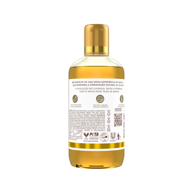 SABONETE LIQUIDO DOVE OLEO DE BANHO GLICERINADO 240ML