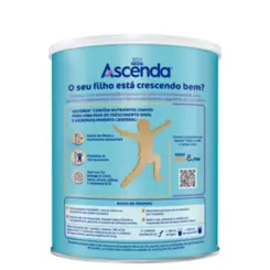 ASCENDA SUPLEMENTO SABOR BAUNILHA 800G NESTLE