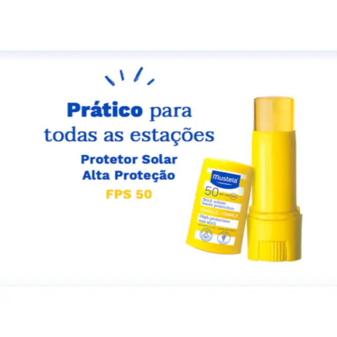 MUSTELA PROTETOR SOLAR STICK FAMILY FPS 50 9ML