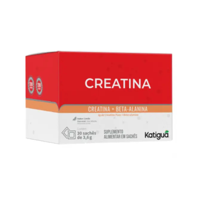 CREATINA + BETA ALANINA 30SACHES SABOR LIMAO KATIGUA