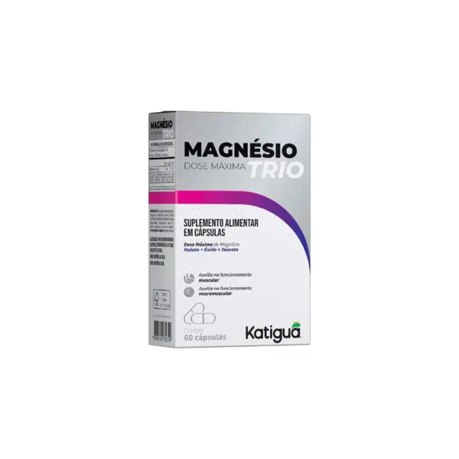 MAGNESIO TRIO 60CAPS KATIGUA