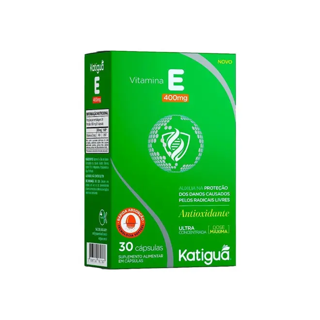 VITAMINA E 400MG 30CAPS KATIGUA