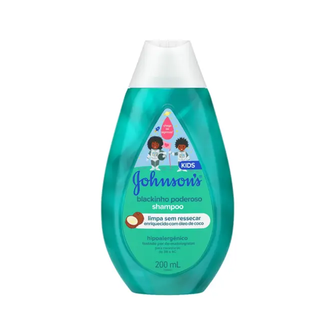SHAMPOO JOHNSONS BABY BLACKINHO PODEROSO 200ML