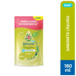 REFIL SABONETE LIQUIDO JOHNSONS BABY LAVANDA 180ML