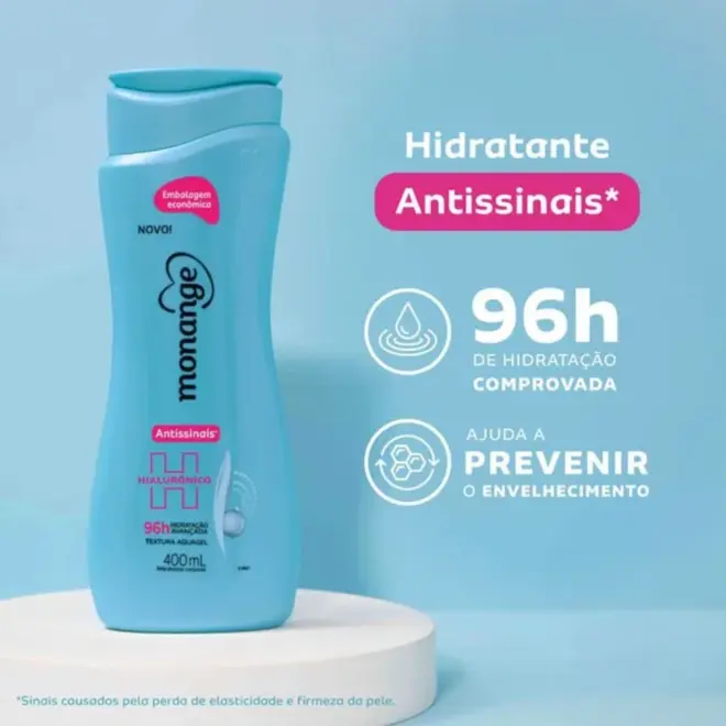 HIDRATANTE MONANGE CORPORAL ANITISSINAIS HIALURONICO 400ML