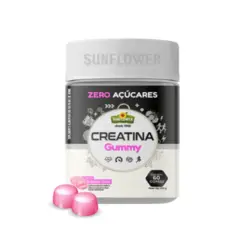 CREATINA GUMMY BUBBLE GUM 60 GOMAS SUNFLOWER