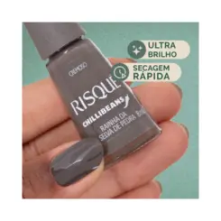 ESMALTE CREM RISQUE 8ML CHILLI BEANS RAINHA DA SELV DE PEDRA