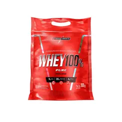 WHEY 100% PURE MORANGO 900G INTEGRALMEDICA