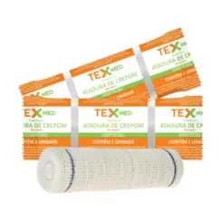 ATADURA DE CREPOM 08CM X 1,80M 13 FIOS TEXMED CICATRIDAY
