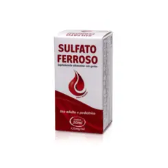 SULFATO FERROSO CHOCOLATE GTS 30ML FARMA/NATUBRAS