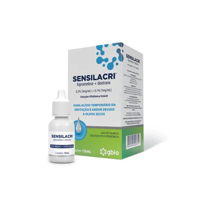 SENSILACRI 1+3MG/ML SOL OFTALMICA 15ML GBIO
