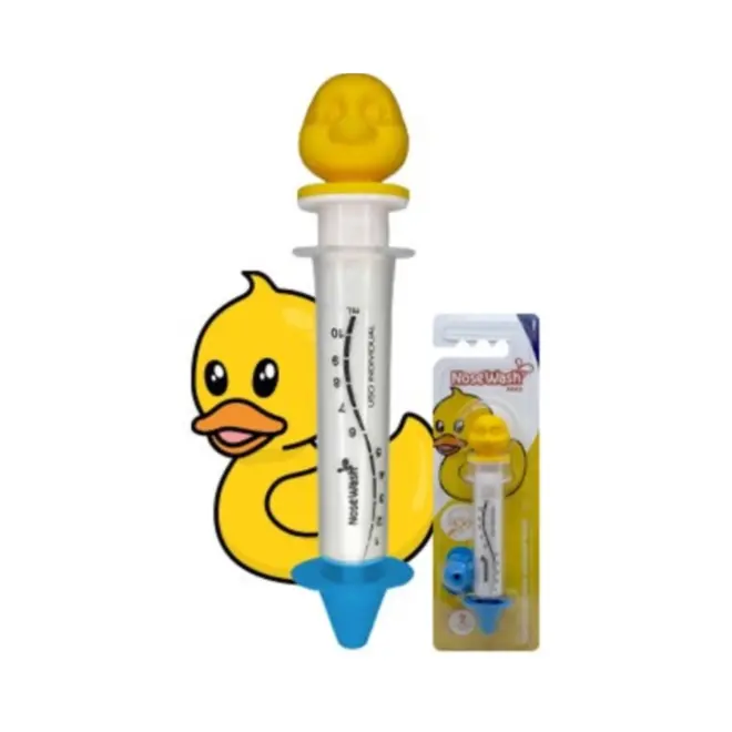 DISPOSITIVO PARA LAVAGEM NASAL PATO AMARELO NOSEWASH