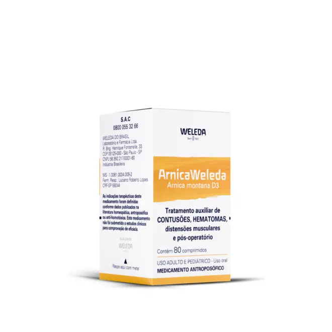 ARNICA D3 WELEDA 80CPR