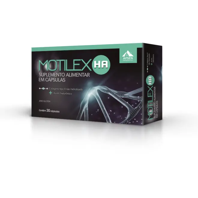 Suplemento Alimentar Motilex HA com 30 cápsulas