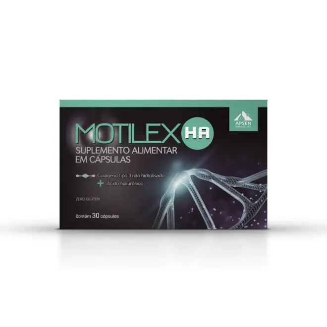 Suplemento Alimentar Motilex HA com 30 cápsulas