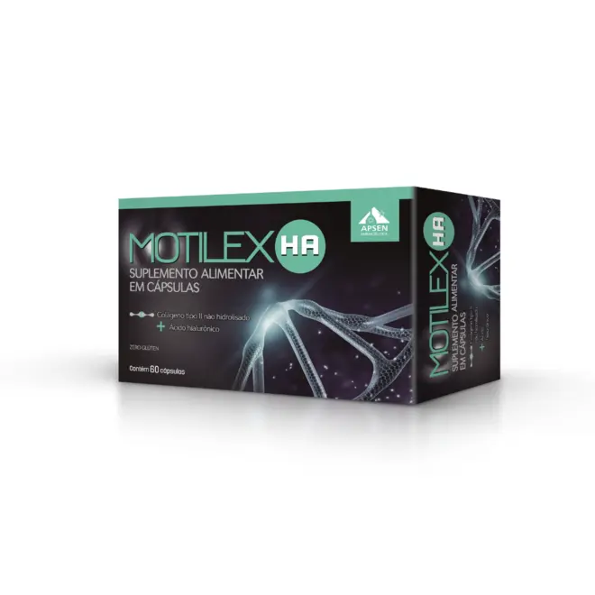 Suplemento Alimentar Motilex HA 60 cápsulas
