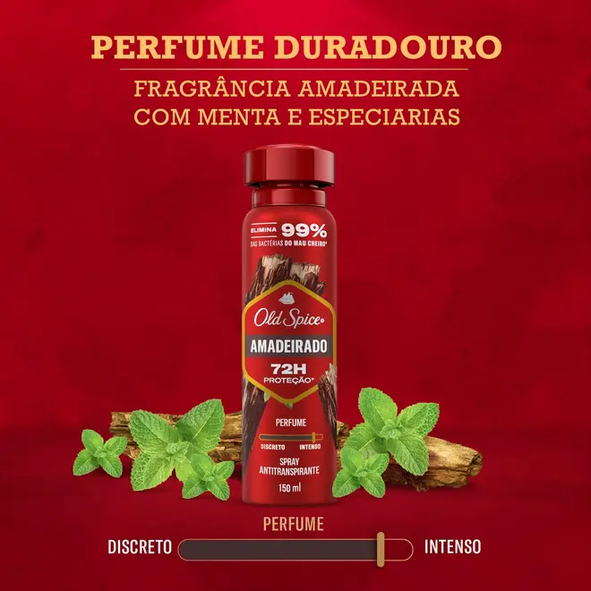 DESODORANTE AERO OLD SPICE AMADEIRADO 150ML