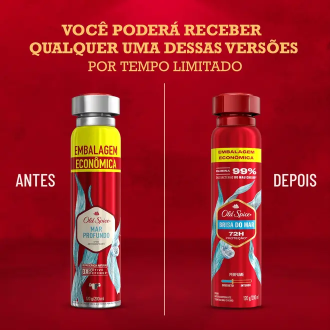 DESODORANTE AERO OLD SPICE BRISAS DO MAR 200ML