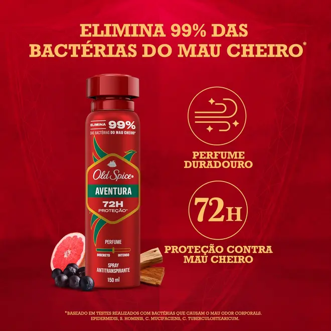 DESODORANTE AERO OLD SPICE AVENTURA 150ML