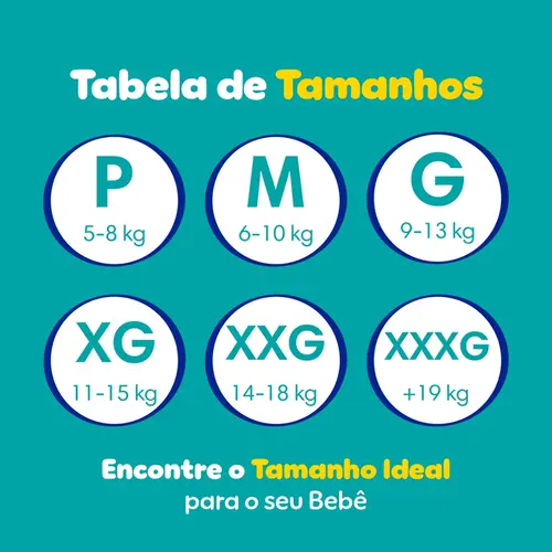 FRALDA PAMPERS CONFORT SEC XXXG 24 UNIDADES