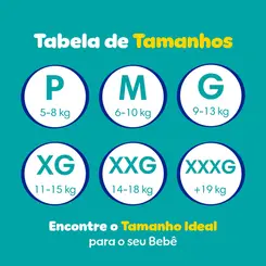 FRALDA PAMPERS CONFORT SEC XXXG 24 UNIDADES