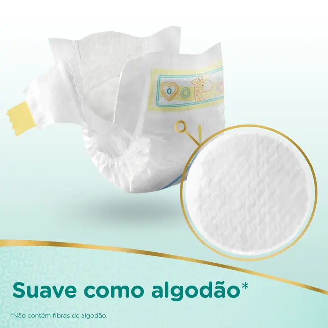 FRALDA PAMPERS PREMIUM CARE RN 36 UNIDADES