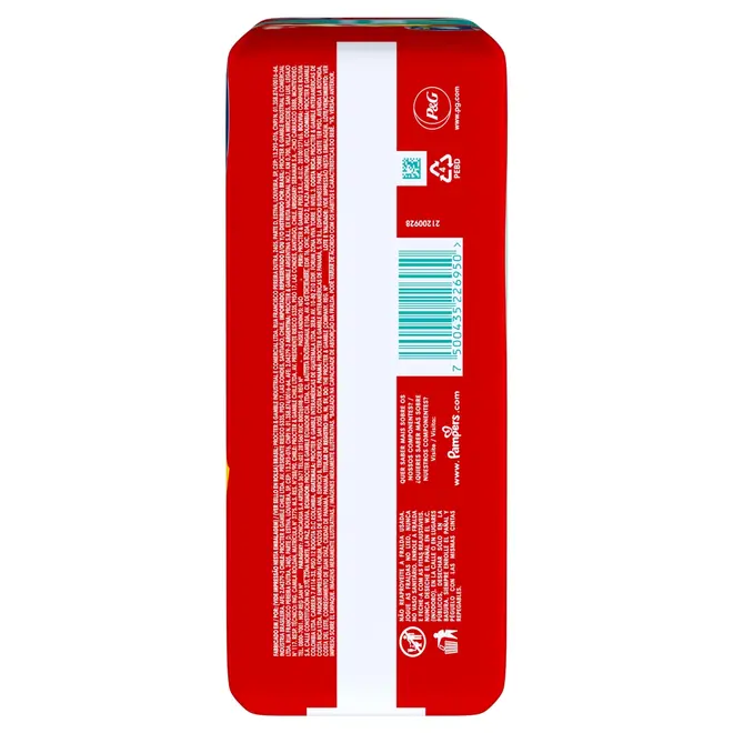 FRALDA PAMPERS SUPERSEC MEGA M 40 UNIDADES
