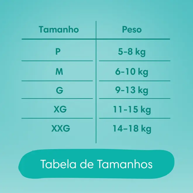 FRALDA PAMPERS SUPERSEC MEGA P 42 UNIDADES