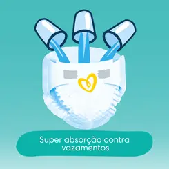 FRALDA PAMPERS SUPERSEC MEGA P 42 UNIDADES