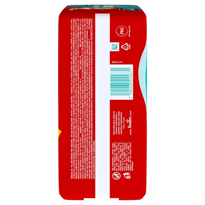 FRALDA PAMPERS SUPERSEC MEGA XG 32 UNIDADES