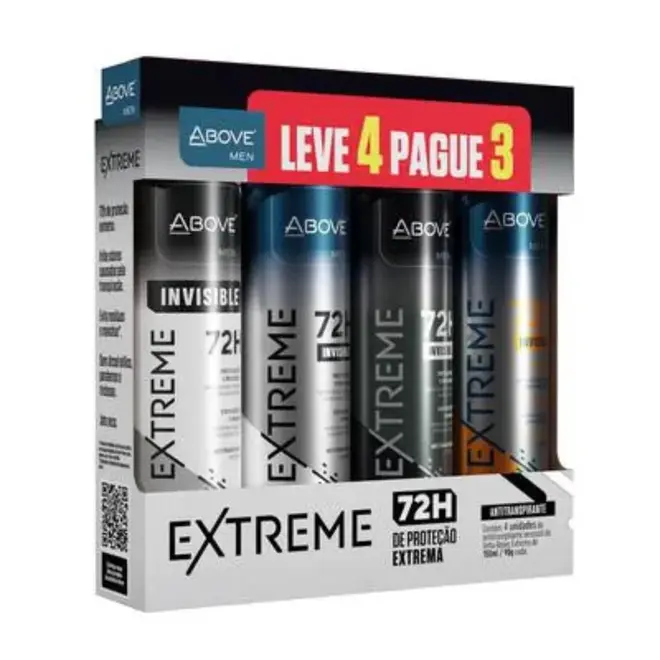 ABOVE KIT DESODORANTE AEROSOL EXTREME