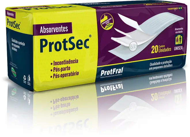 ABSORVENTE ADULTO PROTSEC 20 UNIDADES