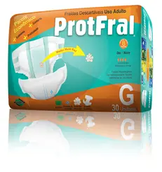 FRALDA PROTFRAL G 30 UNIDADES