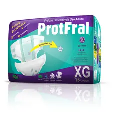 FRALDA PROTFRAL XG 26 UNIDADES