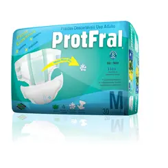FRALDA PROTFRAL M 30 UNIDADES