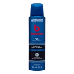 DESODORANTE BOZZANO ANTITRANSPIRANTE AEROSOL POWER PROTECTION MASCULINO 48H 150ML