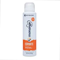 DESEDORANTE AEROSOL MONANGE ANTITRANSPIRANTE ESPORTE FEMININO 72H 150ML