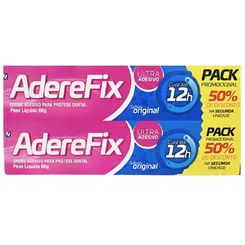 ADEREFIX CREME FIXADOR DE PROTESE ORIGINAL 68G 2 UNIDADES