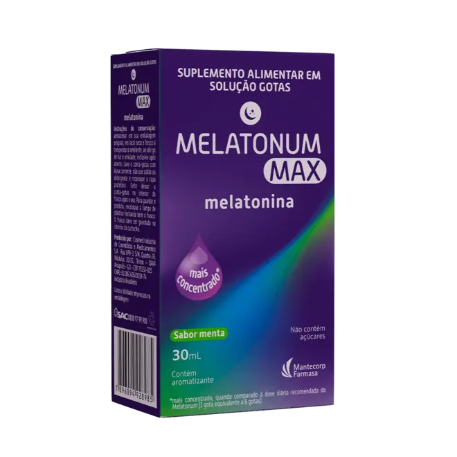 MELATONUM MAX MENTA 30ML HYPERA
