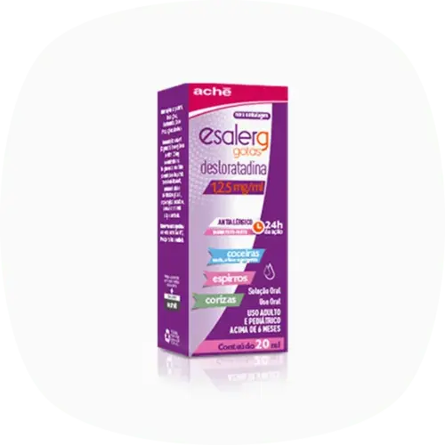Esalerg Desloratadina 1,25mg/ml Solução em Gotas 20ml