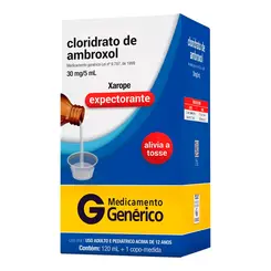 CLORIDRATO DE AMBROXOL XPE ADULTO 120ML CIMED