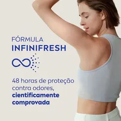 Desodorante Aerosol Nivea Fresh Natural Feminino Sem Alumínio 48h 150ml